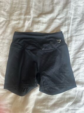 Gymshark Black High-Waist Bike Shorts